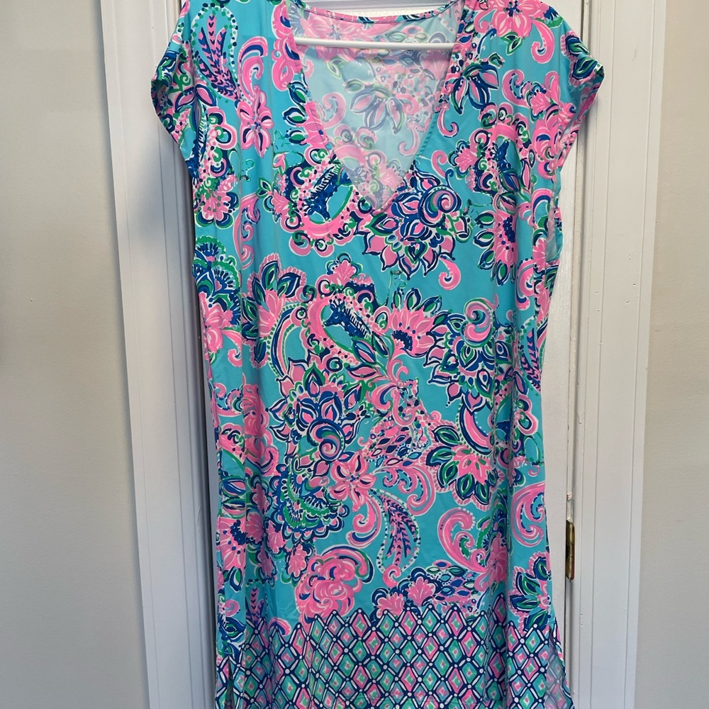 Blue Horizon Jungle Sunrise Engineered Coverup